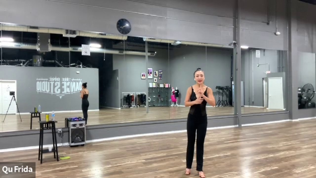 Frida Qu 伦巴 八字胯的使用 Rumba hip action