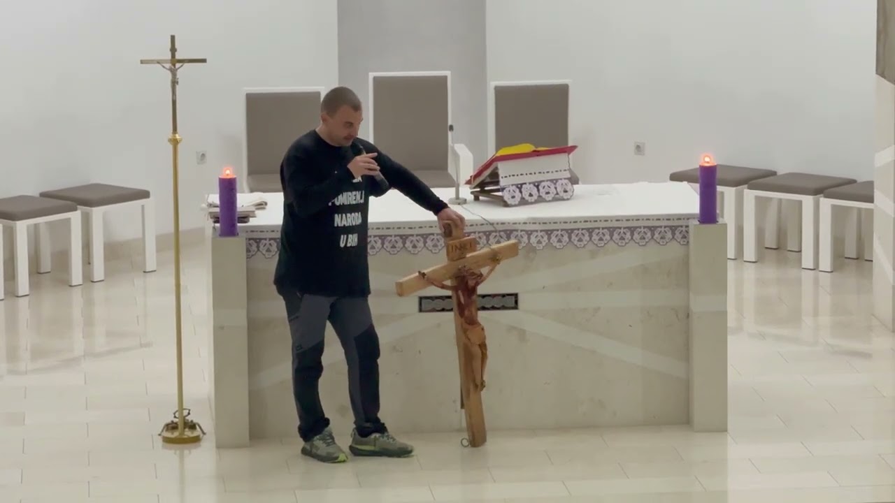 Križ mira i oprosta -  Josip Jelinić iz Ljubuškog!