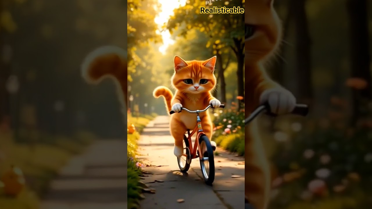 “Who Needs a Driver’s License When You’re a Cat?” 🐱😂 FunnyCats #CatVideos #ViralCat