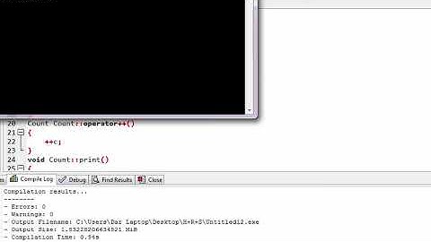 Learn c++| tutorial 31 |how to do Increment (++) operator overloading in c++