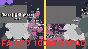 We NEARLY killed a 100M dread || Arras.io DV1WIPEOUT#6