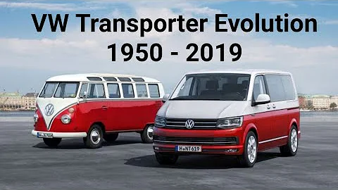 VW TRANSPORTER EVOLUTION 1950 - 2019
