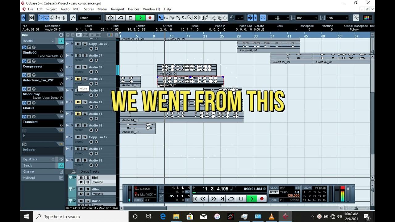 Pitch Correction in Cubase 5 YouTube