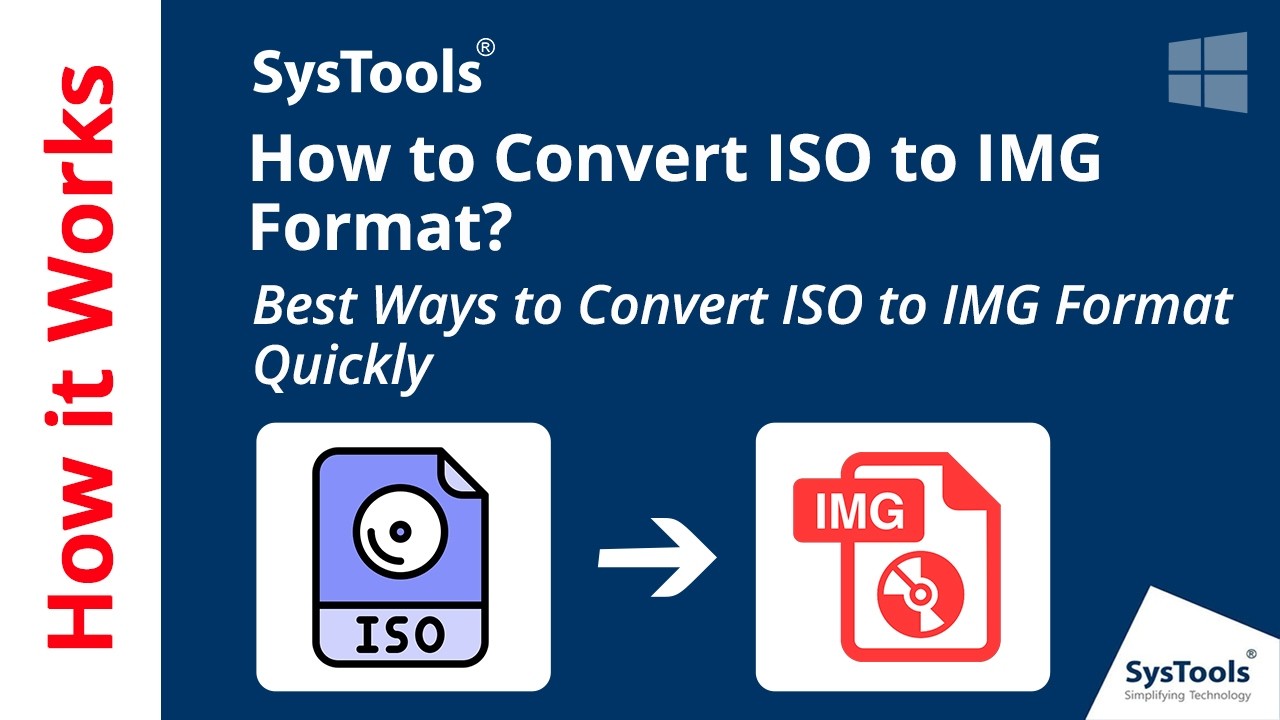 Iso Convert Software Convert ISO to IMG on Windows 11/10 | Best ISO to IMG Converter ...