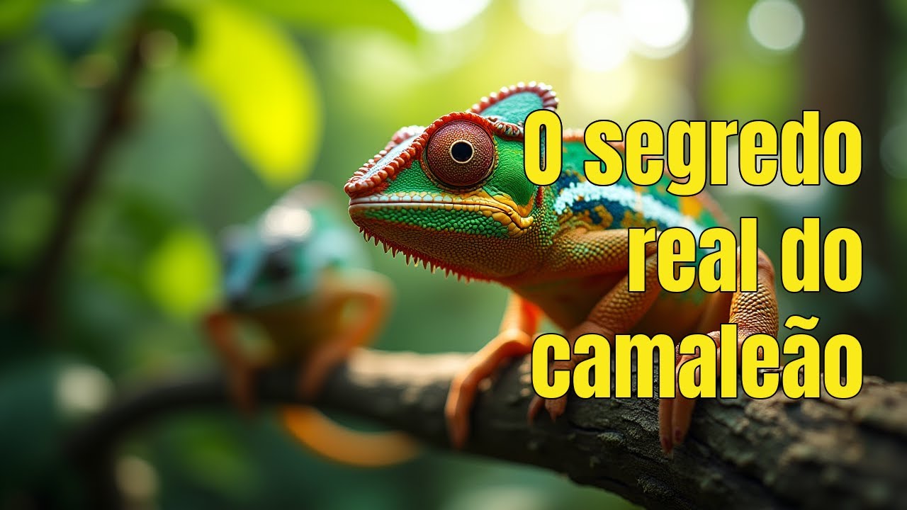 Como o Camaleão Muda de Cor: Segredos e Superpoderes da Natureza - YouTube