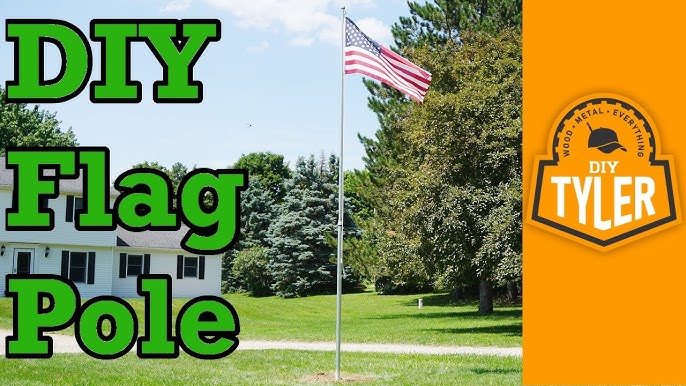 How to Make a Flagpole: Easy DIY Plan