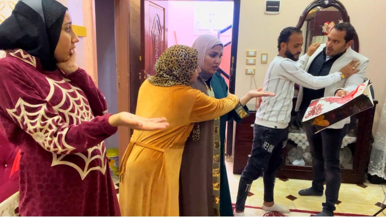 اتخا🤨نقت مع مراتي عند أحمد وامل 😱 متوقعناش ردة فعلهم وفي الاخر أسماء ...