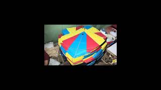 Incredible Process of Making (Kites) | Broom Stick Kites | Kites Manufacturing Factory