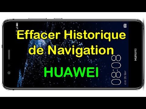 Comment effacer l'historique de navigation chrome sur HUAWEI - YouTube
