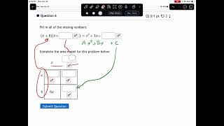Area Model Factoring
