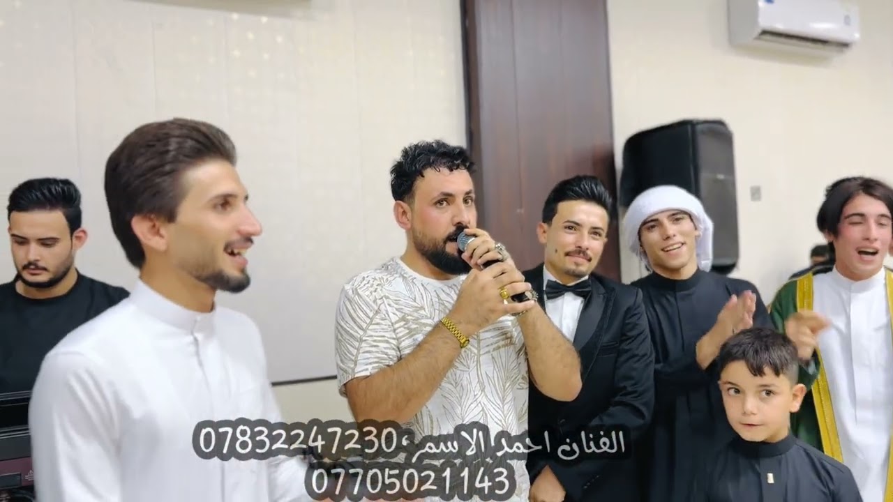 محله ركبت الهمر لو ساكتو بنيه🔥💯الفنان احمد الاسمر🎤حفلة زفاف سفيان الجميلي 🤍عزف حمودي الحدي🎹