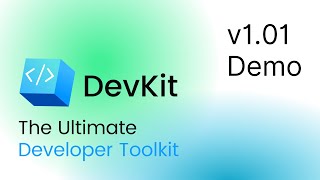 DevKit v1.01 Demo | The Ultimate Developer ToolKit screenshot 2