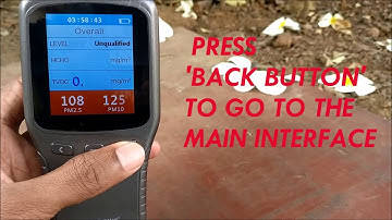 Smiledrive® Graphic Air Pollution Meter Raw Video Amazon