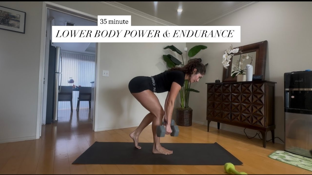 35 Minute Lower Body Power & Endurance: The Comeback Season - Week 3
