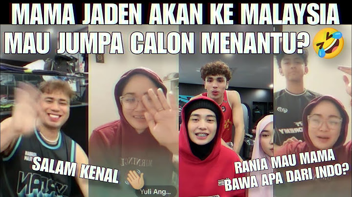 MAMA JADEN NAK DATANG MALAYSIA JUMPA CALON MENANTU, PART 1
