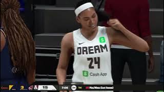 NBA 2K26 - (2025 WNBA Playoffs 1st Round) Indiana Fever vs Atlanta Dream Game 1