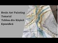 Geode Resin Painting DIY | Tablou din Rășină epoxidică și cristale