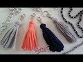 عمل شراشيب من خيط الكليم لتزيين الحقائب وتنفع ايضا  كأكسسوار للمفاتيح  // How to make Tassels