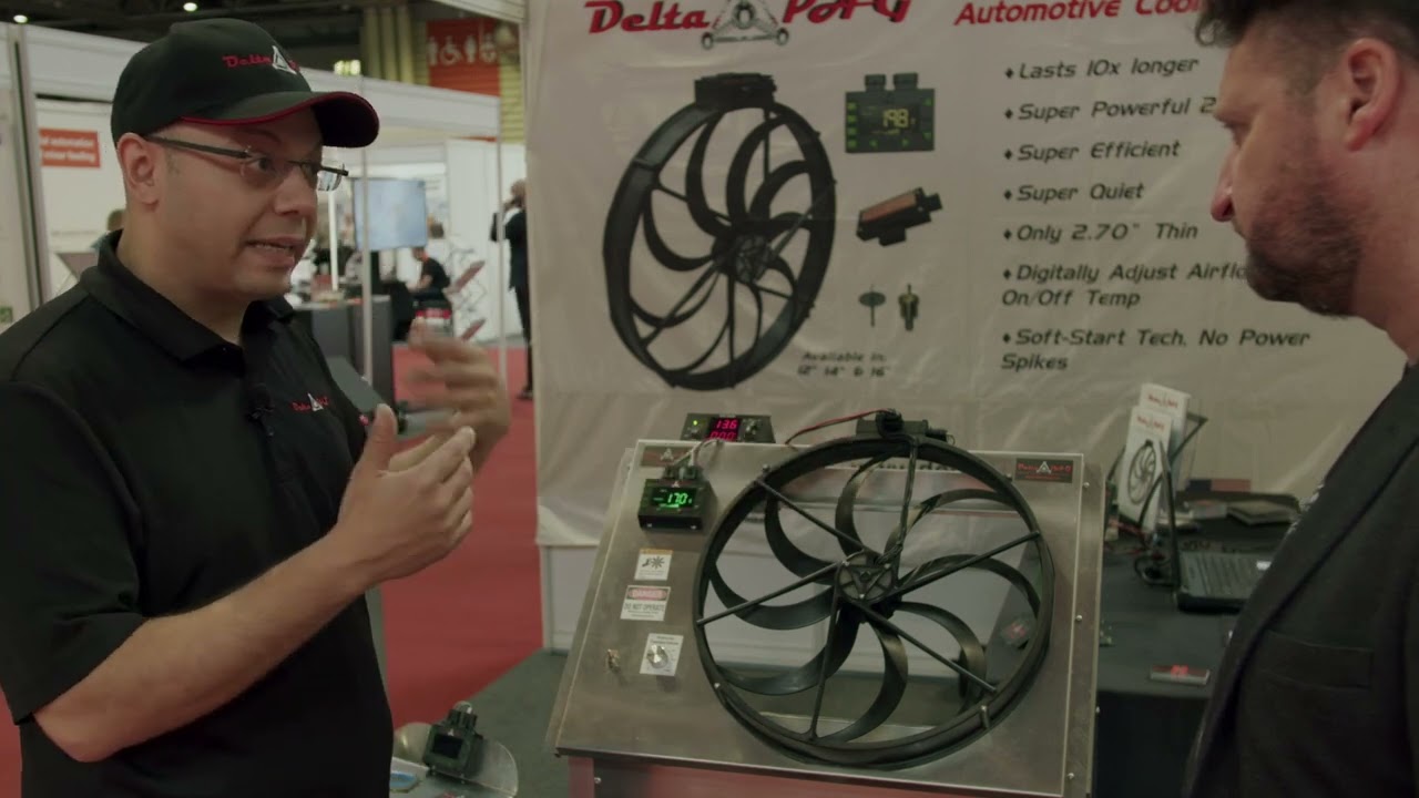 Delta PAG 18in Brushless Fan at the EV & Systems Show