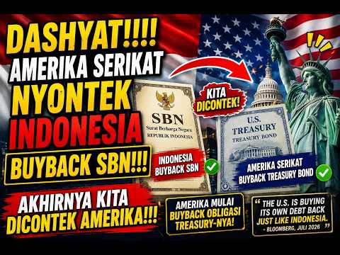 DASHYAT!!!! AMERIKA SERIKAT NYONTEK INDONESIA BUYBACK SBN!!! AKHIRNYA KITA DICONTEK AMERIKA!!!