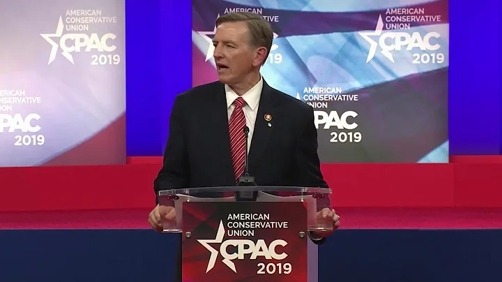 Congressman Paul Gosar Slams Socialism during CPAC speech