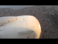 Scenic landing at Istanbul Ataturk Airport