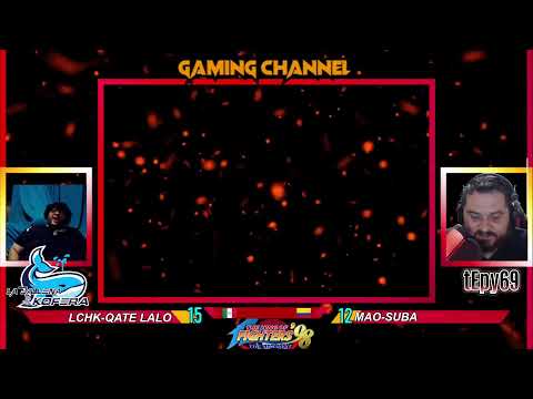 The King of Fighters '98 FT15 LCHK Qate Lalo vs Mao Suba