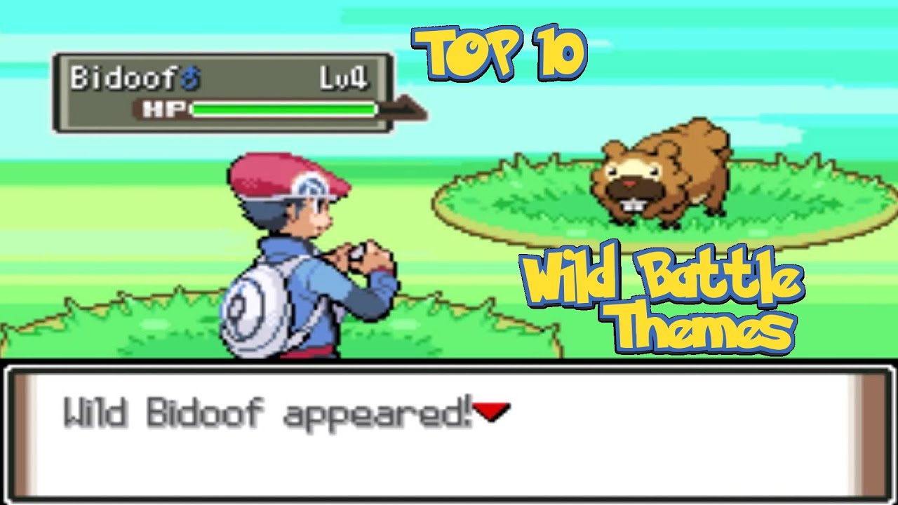 Pokemon Red And Blue Wild Battle Music Top 10 Pokémon Wild Battle Themes (Voted For By You!) - YouTube