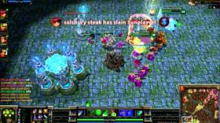 league of legends- blitz grab after death kill