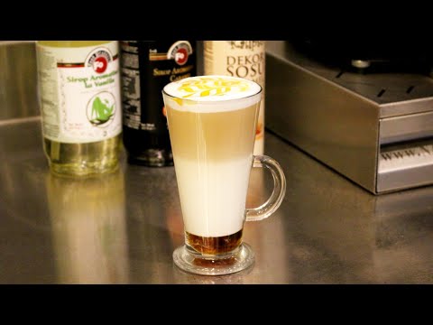 Caramel latte macchiato