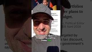 The 50% Tax Discount Is Dead #australia #crypto #stocks 💀 #shorts