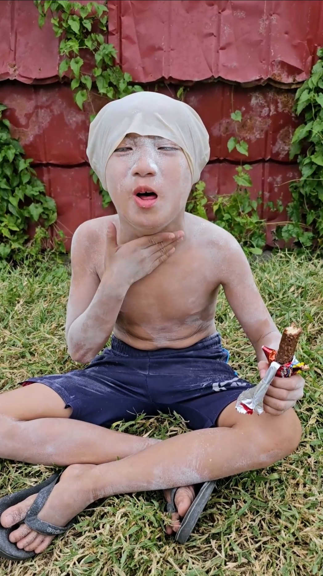 How come you're coughing