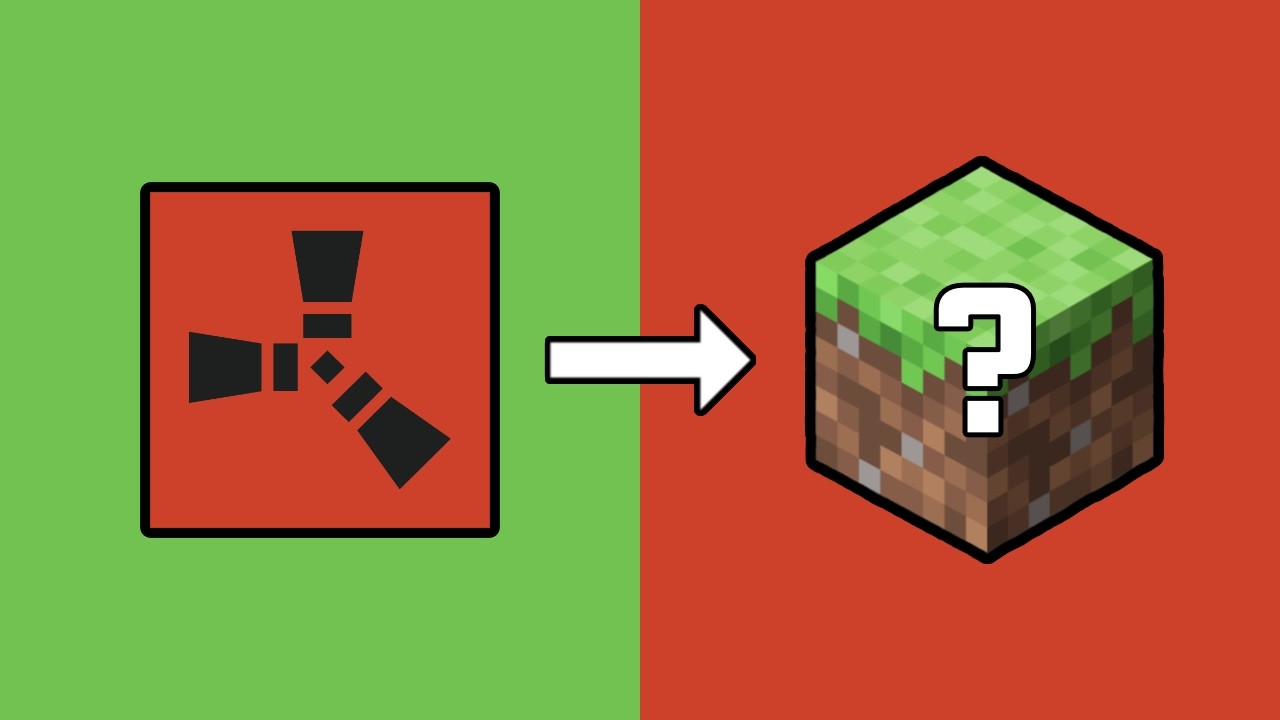 (DAY 2) Can I Play Rust Like Minecraft? - YouTube