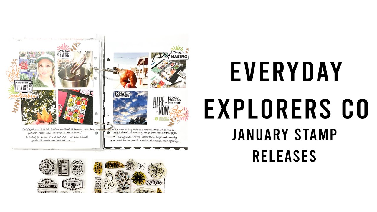Everyday Explorers Co | January 2022 Stamp Releases