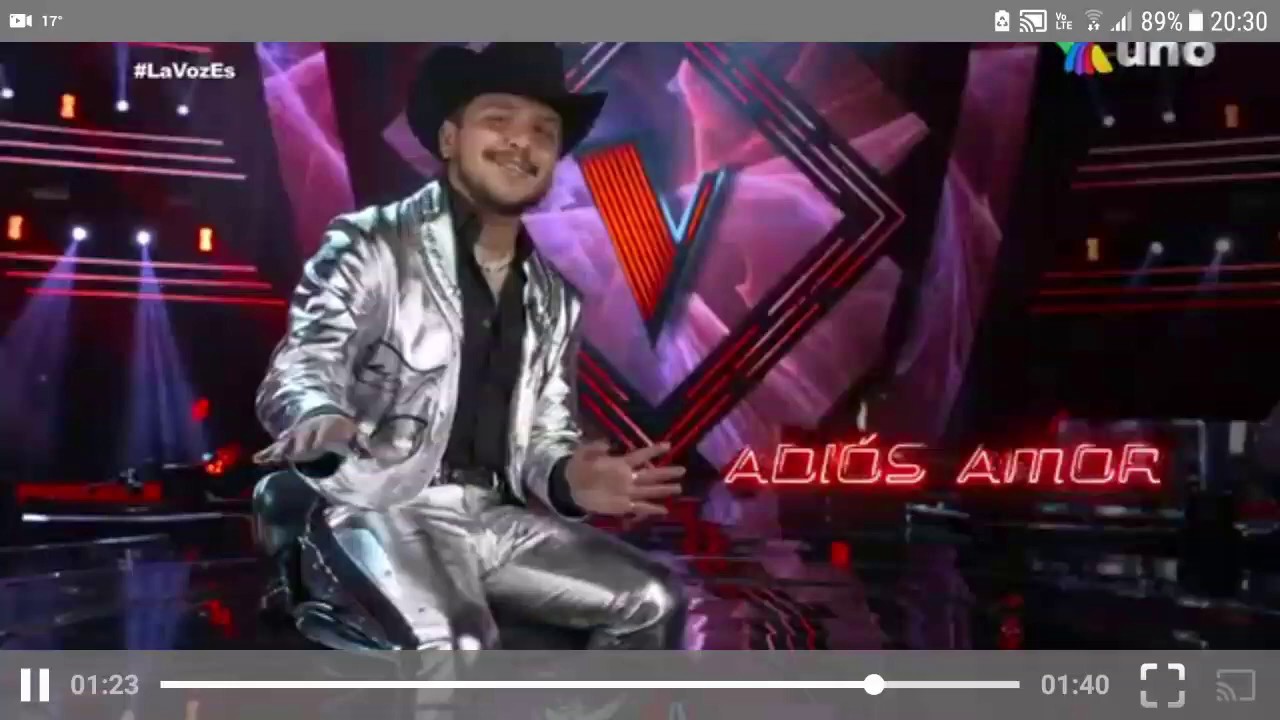 La Voz Mexico 2020 Christian Nodal Canta Adios Amor Youtube