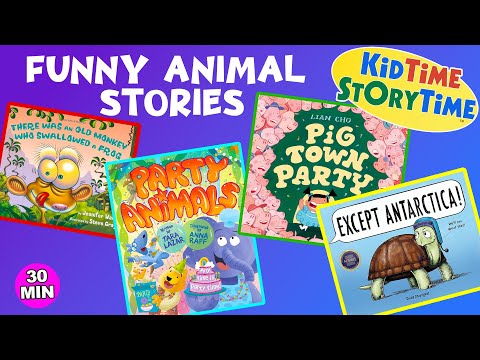 HILARIOUS ANIMAL ANTICS read aloud | 30 minute read aloud