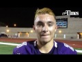 Eastlake WR Isaiah Holguin talks after win on Friday vs Palo Duro