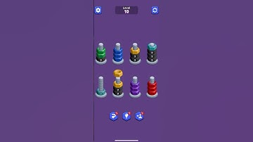 Master Nuts Sort in 60 Seconds! 🛠️ | The World Crush #gamingshorts #mobilegaming #gameplay  #gaming