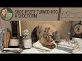DIY CRAFT: Shoe insert turned into a shoe form