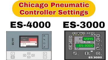 ES 4000 Chicago Pneumatic and ES 3000 Chicago Pneumatic Air Compressor Controller