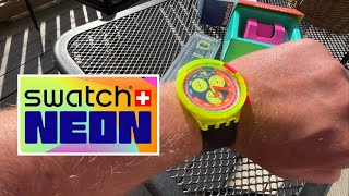 Swatch Neon To The Max unboxing