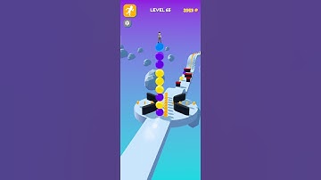 Stack Rider New Update Gameplay iOS,Android Walkthrough Level 65 #stackrider #androidgames #shorts