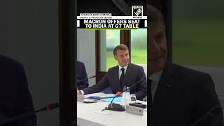 France’s Macron offers seat to India, Kenya, South Korea & Brazil at G7 Summit