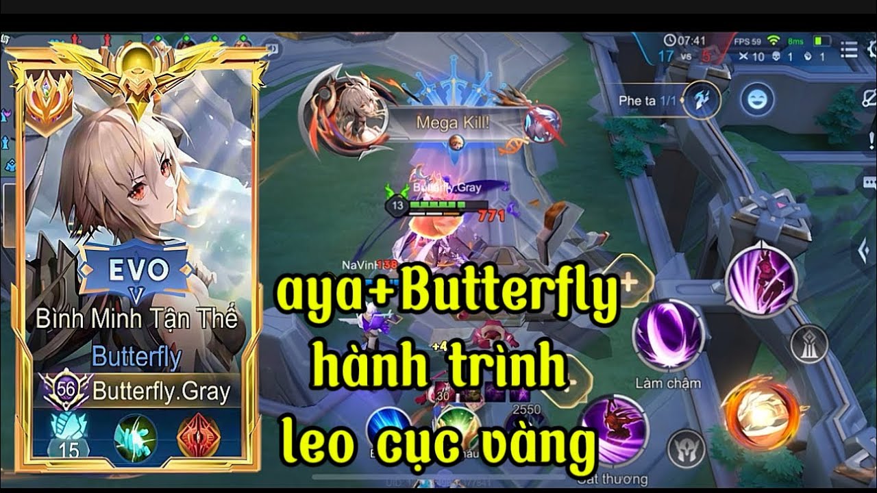 hành trình leo cục vàng Butterfly phần 1