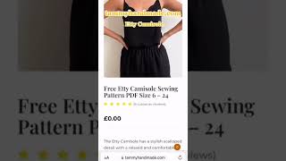 🌟 🎁 Thrilled to offer FREE summer sewing patterns!🧵🌞 What will you sew next? #sewing #sewingtutorial