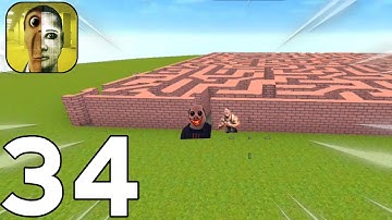 MAP THE MAZE 😱 Nextbots In Backrooms Shooter (Part 34)