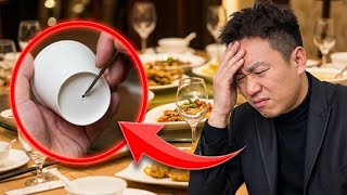 Dinner Table Tricks! Bro's Secret Cup Swap Caught on the Spot 😂 #Funny #XiaoGeGe #Cheers 🍻