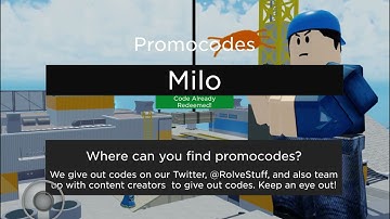 New Milo code in arsenal