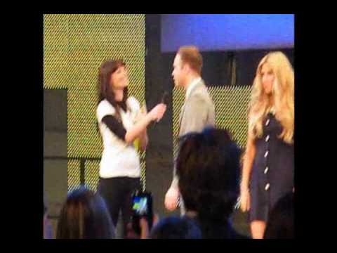 Stacey Solomon opens the 2010 London Boat Show ado...