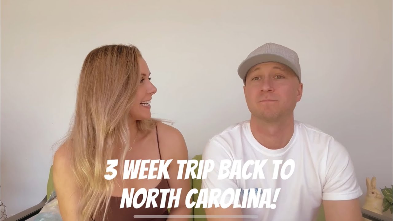 3 weeks back in North Carolina!